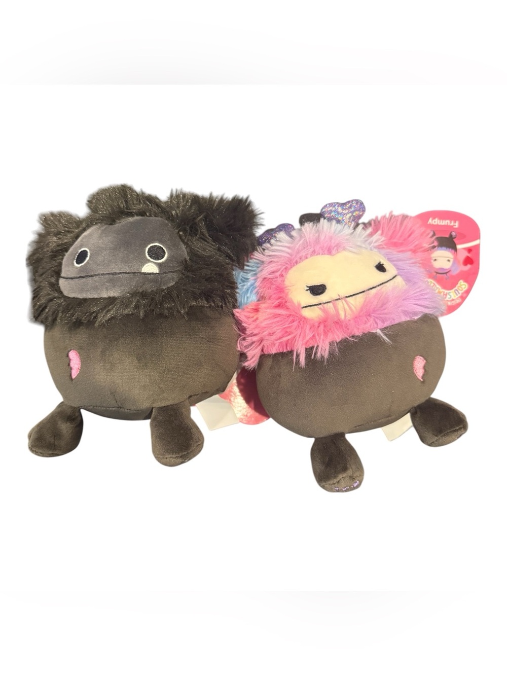 Frumpy & Wallace Monsters Squishmallow 2 Pack - Minis - 4” - NWT
